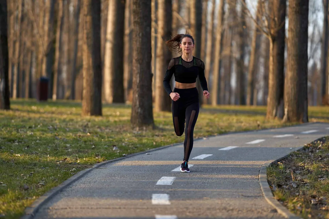 Jogging track at Venus Skky City
