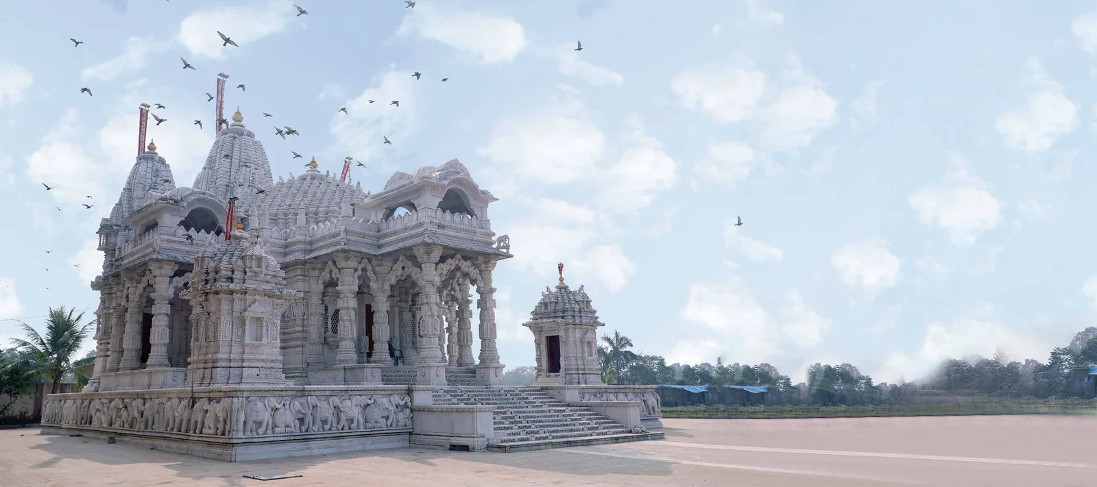 Jain temple at Venus Skky City